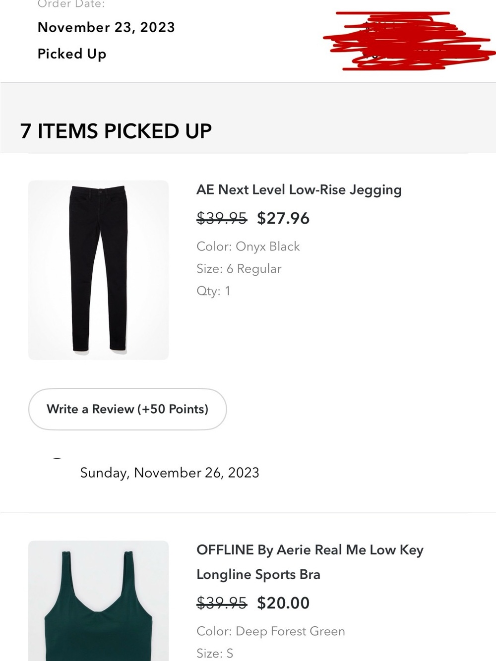 AE Next Level Low Rise Jeggings - Picture 6 of 6